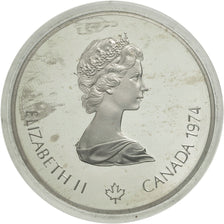 Moneta, Canada, Elizabeth II, 5 Dollars, 1974, Royal Canadian Mint, Ottawa