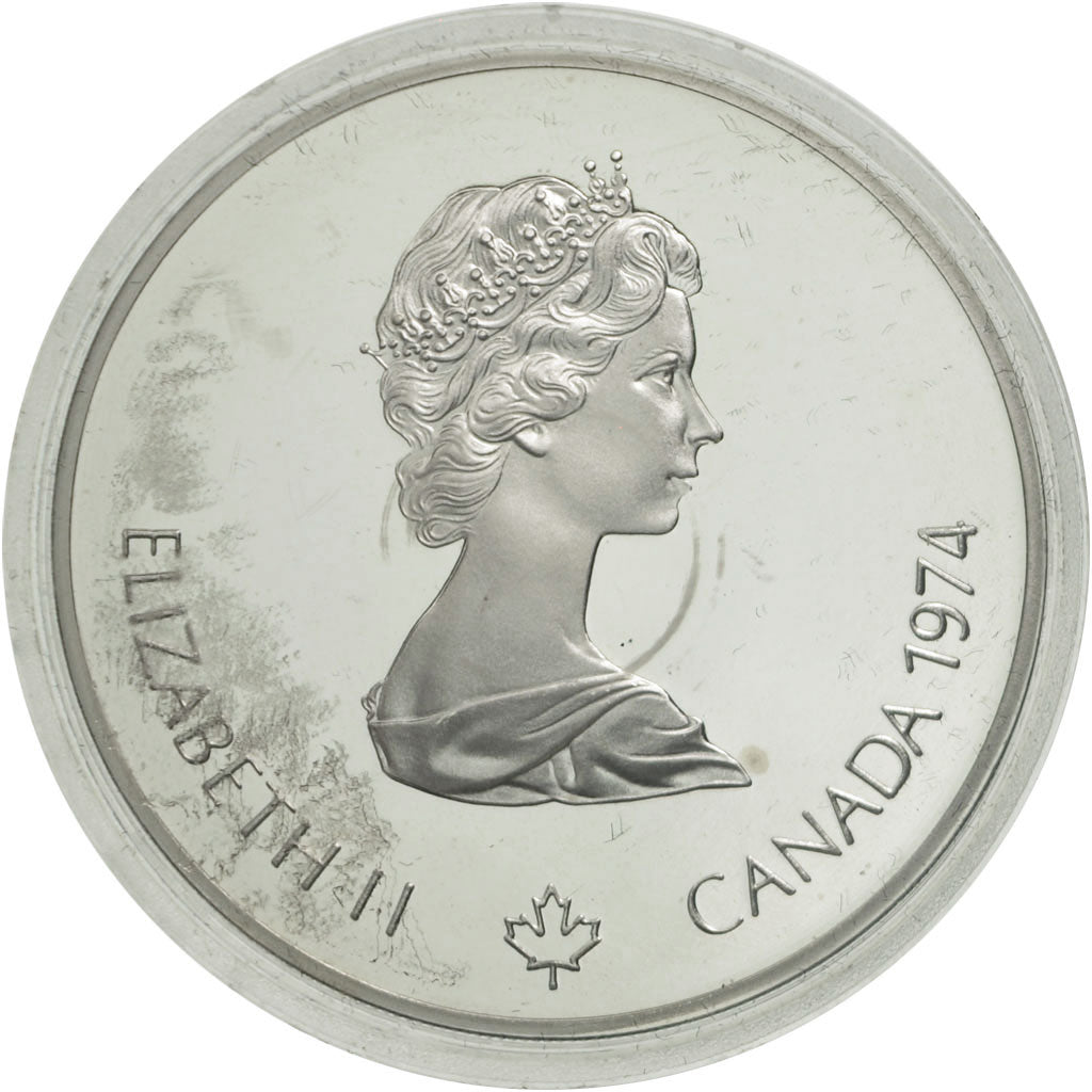 Coin, Canada, Elizabeth II, 5 Dollars, 1974, Royal Canadian Mint, Ottawa