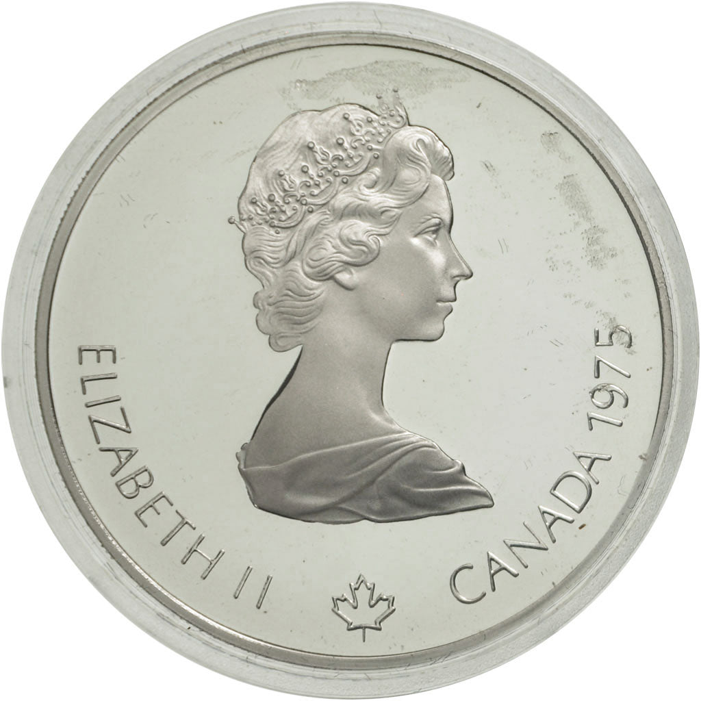 Coin, Canada, Elizabeth II, 5 Dollars, 1975, Royal Canadian Mint, Ottawa