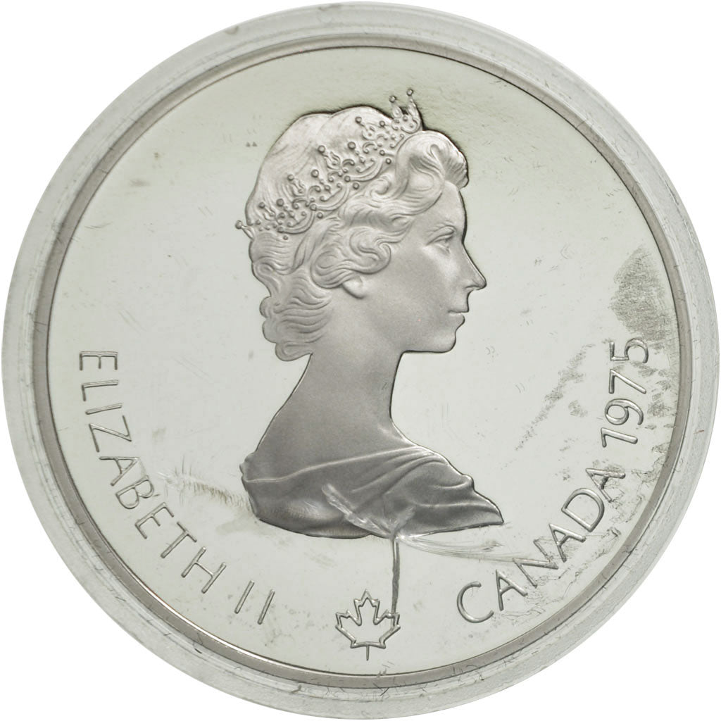 Coin, Canada, Elizabeth II, 5 Dollars, 1975, Royal Canadian Mint, Ottawa