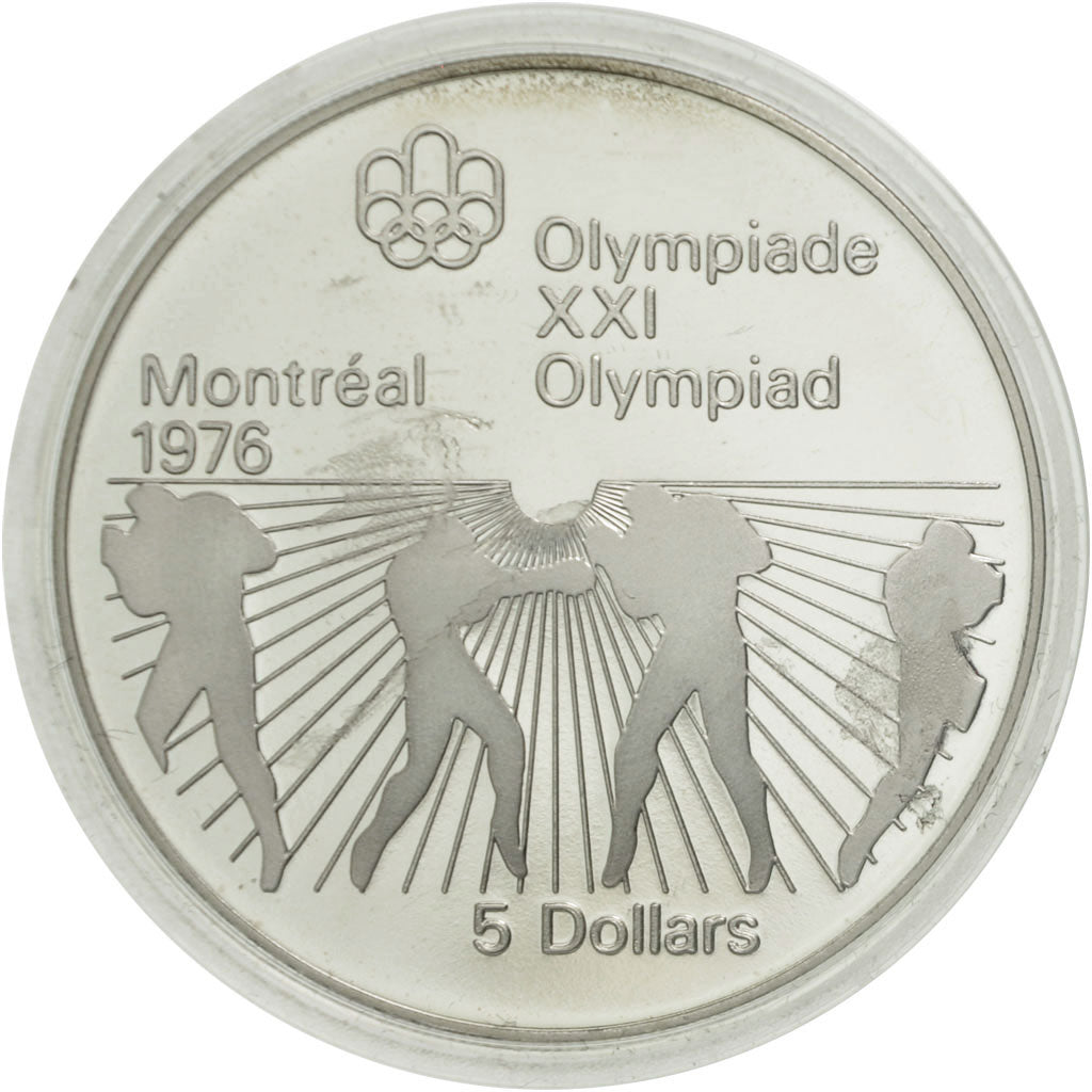 Coin, Canada, Elizabeth II, 5 Dollars, 1976, Royal Canadian Mint, Ottawa