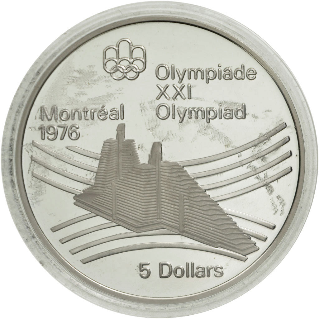 Coin, Canada, Elizabeth II, 5 Dollars, 1976, Royal Canadian Mint, Ottawa