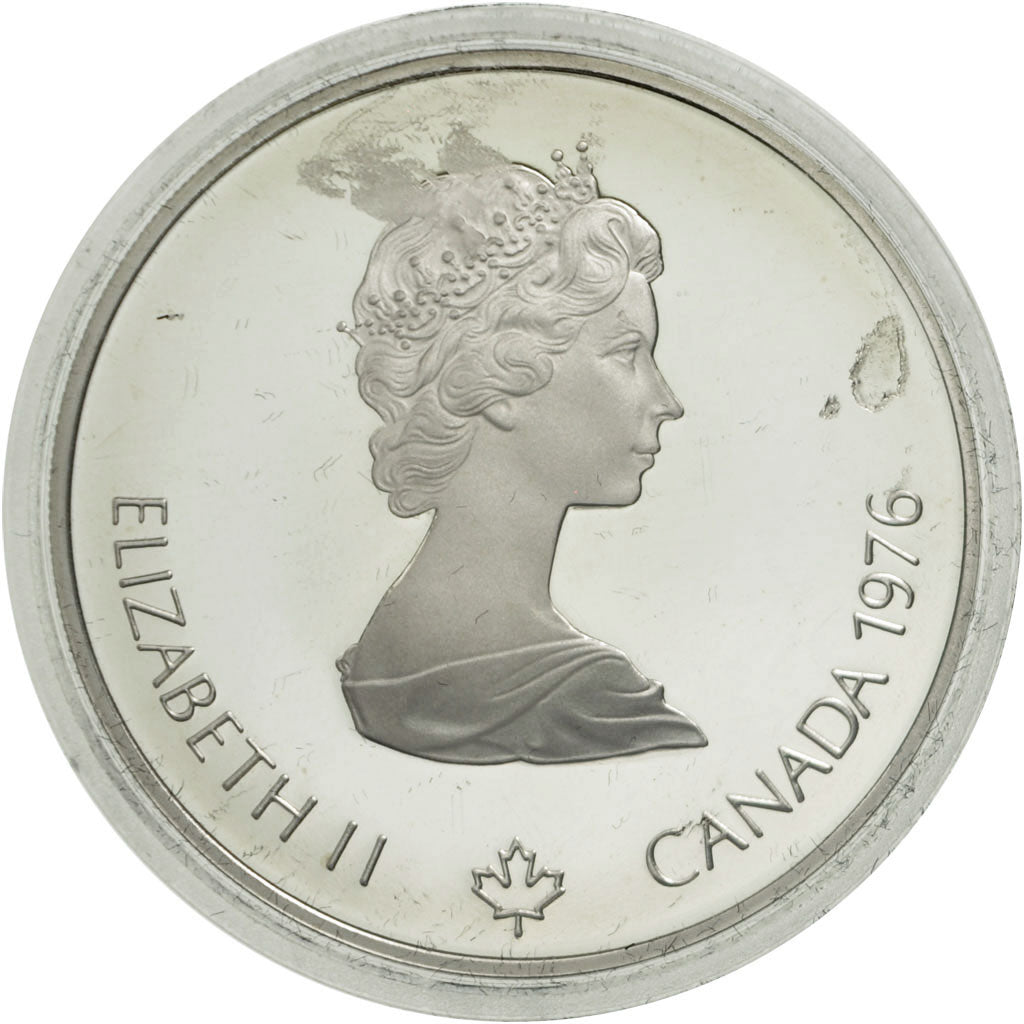 Coin, Canada, Elizabeth II, 5 Dollars, 1976, Royal Canadian Mint, Ottawa