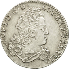 LORRAINE, Léopold Ist, Teston, 1723, Nancy, AU(50-53), Silver