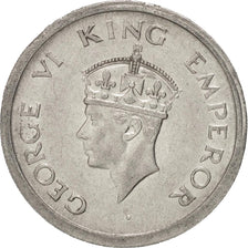 INDIA - BRITANNICA, George VI, Rupee, 1947, Bombay, SPL-, Nichel, KM:559