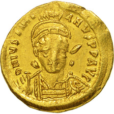 Justinian I 527-565, Solidus, Constantinople, EF(40-45), Gold, Sear 137