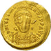 Justinian I 527-565, Solidus, Constantinople, EF(40-45), Gold, Sear 137