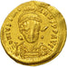 Justinian I 527-565, Solidus, Constantinople, MBC, Oro, Sear:137