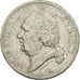 France, Louis XVIII, 5 Francs, 1824, Lille, VF(30-35), Silver, KM 711.13