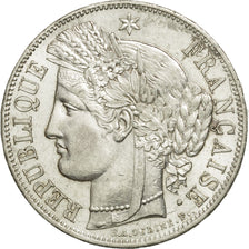 Moneda, Francia, Cérès, 5 Francs, 1850, Paris, EBC+, Plata, KM:761.1