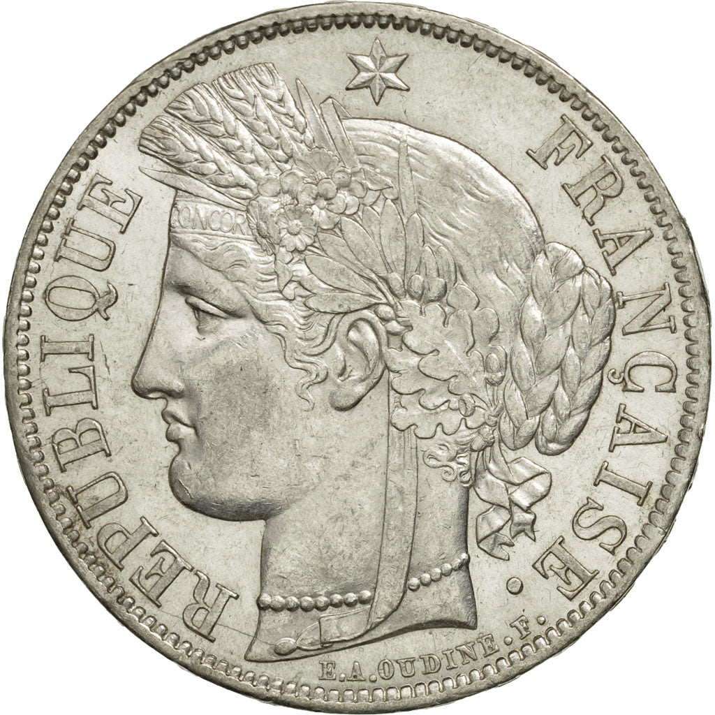 Monnaie, France, Cérès, 5 Francs, 1851, Paris, SUP+, Argent, KM:761.1