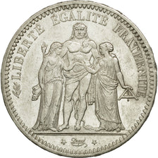 Moneta, Francia, Hercule, 5 Francs, 1848, Paris, SPL-, Argento, KM:756.1