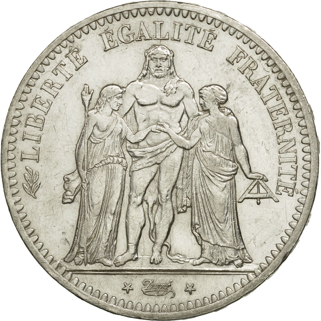 Coin, France, Hercule, 5 Francs, 1849, Paris, AU(55-58), Silver, KM:756.1