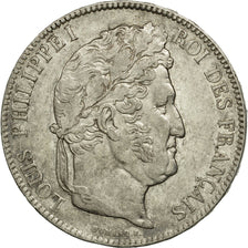 Munten, Frankrijk, Louis-Philippe, 5 Francs, 1837, Paris, ZF+, Zilver, KM:749.1