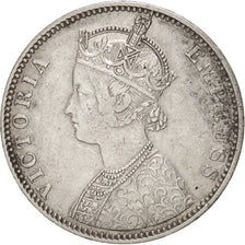 INDIA-BRITISH, Victoria, Rupee, 1900, Bombay, Silver, KM:492