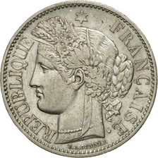 Moneda, Francia, Cérès, 2 Francs, 1850, Paris, MBC+, Plata, KM:760.1
