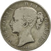 Coin, Great Britain, Victoria, Crown, 1845, VF(20-25), Silver, KM:741