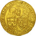 France, Henri VI de Lancastre, Salut d'or, Rouen, AU(55-58), Gold, Duplessy:443A