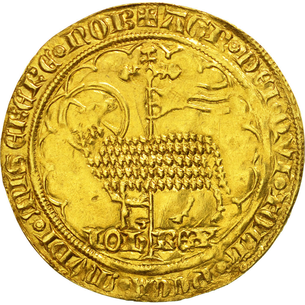 Coin, France, Jean II le Bon, Mouton d'or, EF(40-45), Gold, Duplessy:291