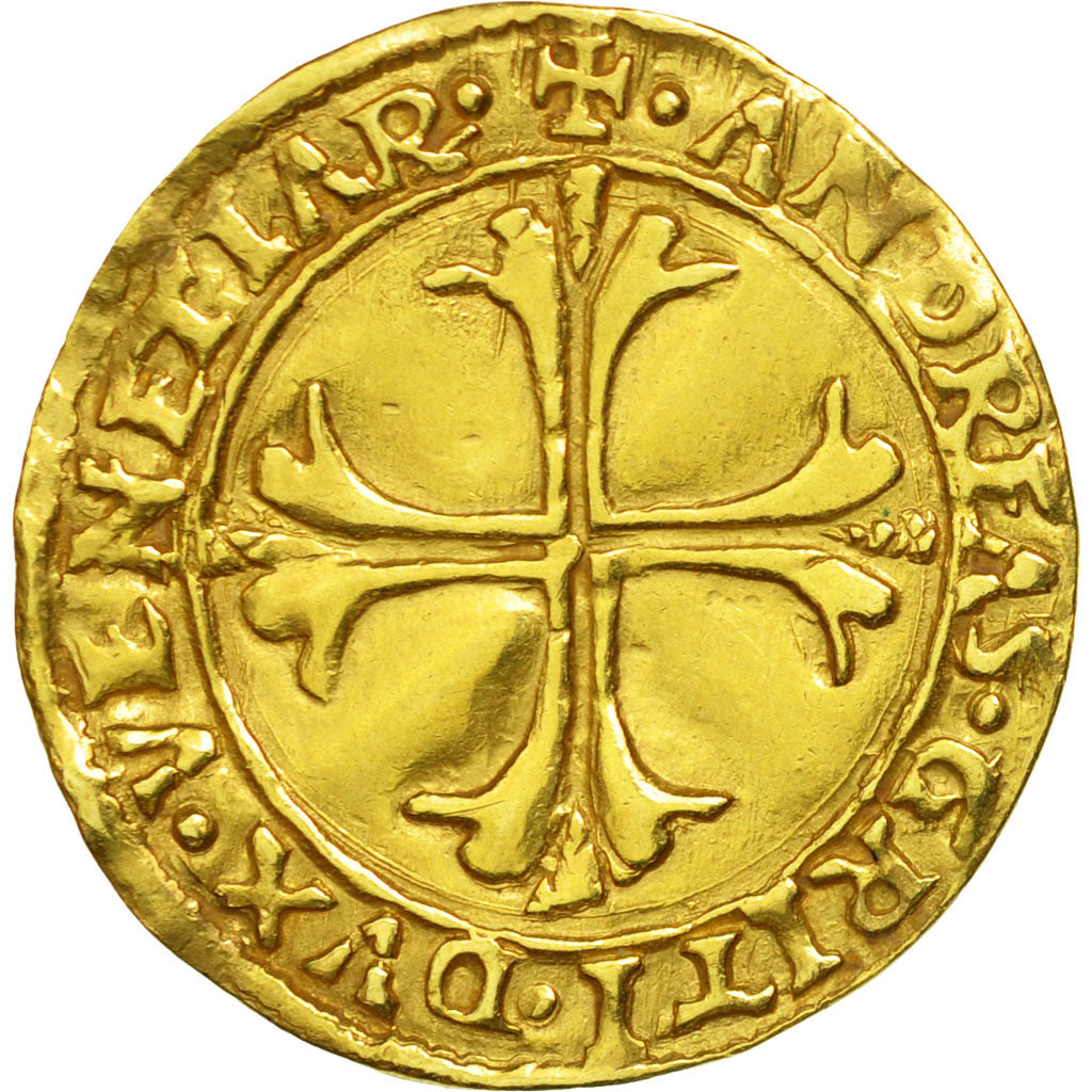 Italy, VENICE, Andrea Gritti (1523-1539), Scudo, Venice, AU(50-53), Gold