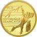 Moneda, Francia, 500 Francs, 1990, Paris, FDC, Oro, KM:985, Gadoury:C8