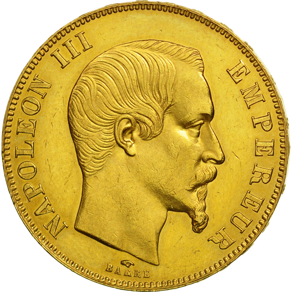 Monnaie, France, Napoleon III, Napoléon III, 50 Francs, 1857, Paris, SUP, Or