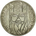 France, Charlemagne, 100 Francs, 1990, TTB+, Argent, KM:982, Gadoury:905