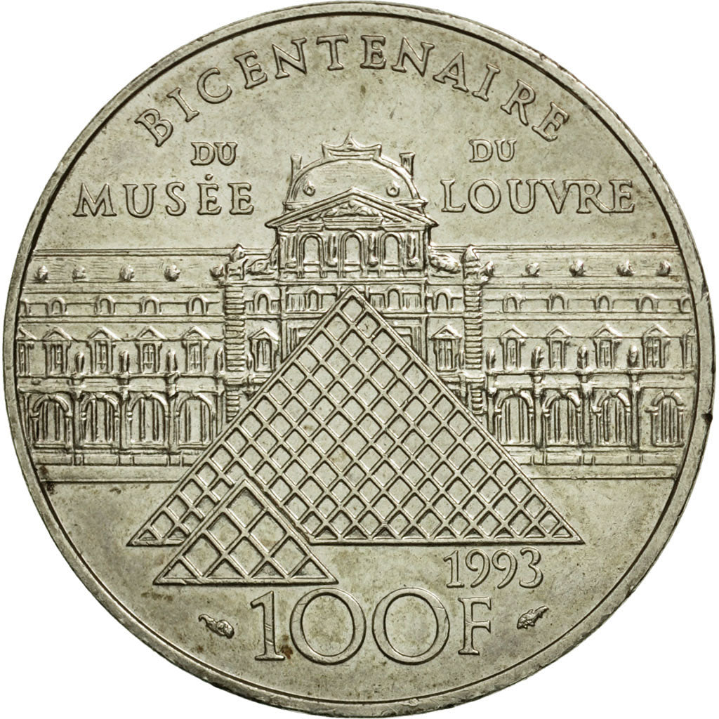 France, Liberté guidant le peuple, 100 Francs, 1993, TTB+, Argent, Gadoury 924
