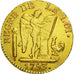 Coin, France, 24 livres Convention, 24 Livres, 1793, Paris, VF(30-35), Gold