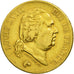 Francia, Louis XVIII, 40 Francs, 1818, Lille, BB, Oro, KM:713.6, Gadoury 1092