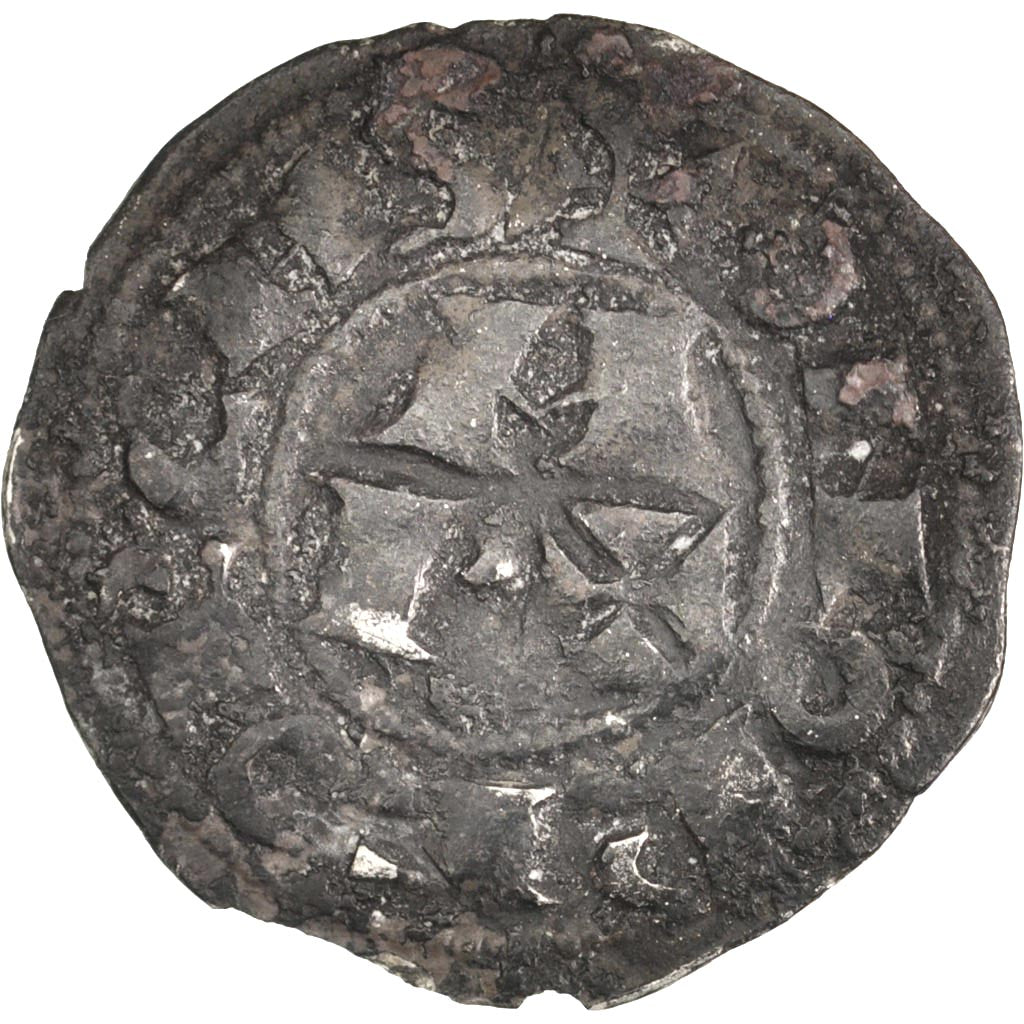 Moneda, Francia, Obol, Morlaas, BC+, Plata