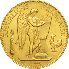 France, Génie, 100 Francs, 1886, Paris, AU(55-58), Gold, KM:832, Gadoury:1137