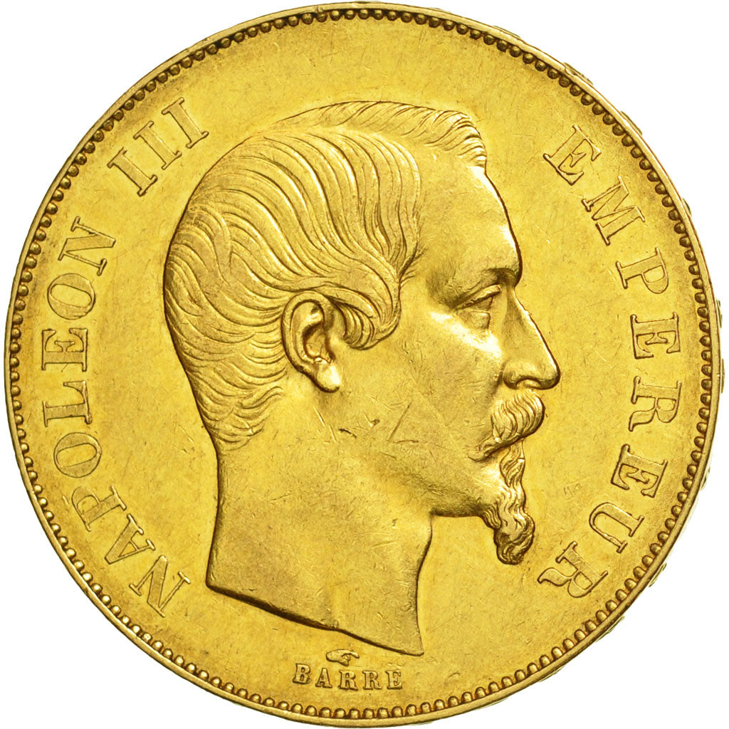 Munten, Frankrijk, Napoleon III, Napoléon III, 50 Francs, 1855, Paris, ZF