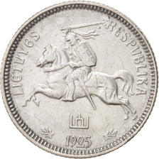 Lithuania, Litas, 1925, King's Norton, Silver, KM:76