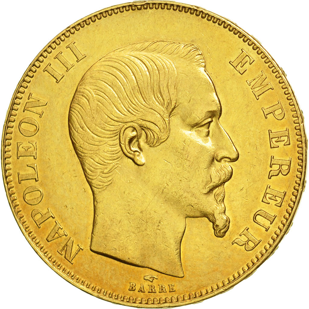 Monnaie, France, Napoleon III, Napoléon III, 50 Francs, 1858, Paris, TTB, Or