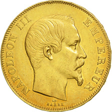 Monnaie, France, Napoleon III, Napoléon III, 50 Francs, 1858, Paris, TTB, Or