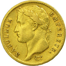 France, Napoléon I, 20 Francs, 1811, Paris, EF(40-45), Gold, KM:695.1