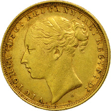 Australie, Victoria, Sovereign, 1884, Sydney, TTB, Or, KM:7