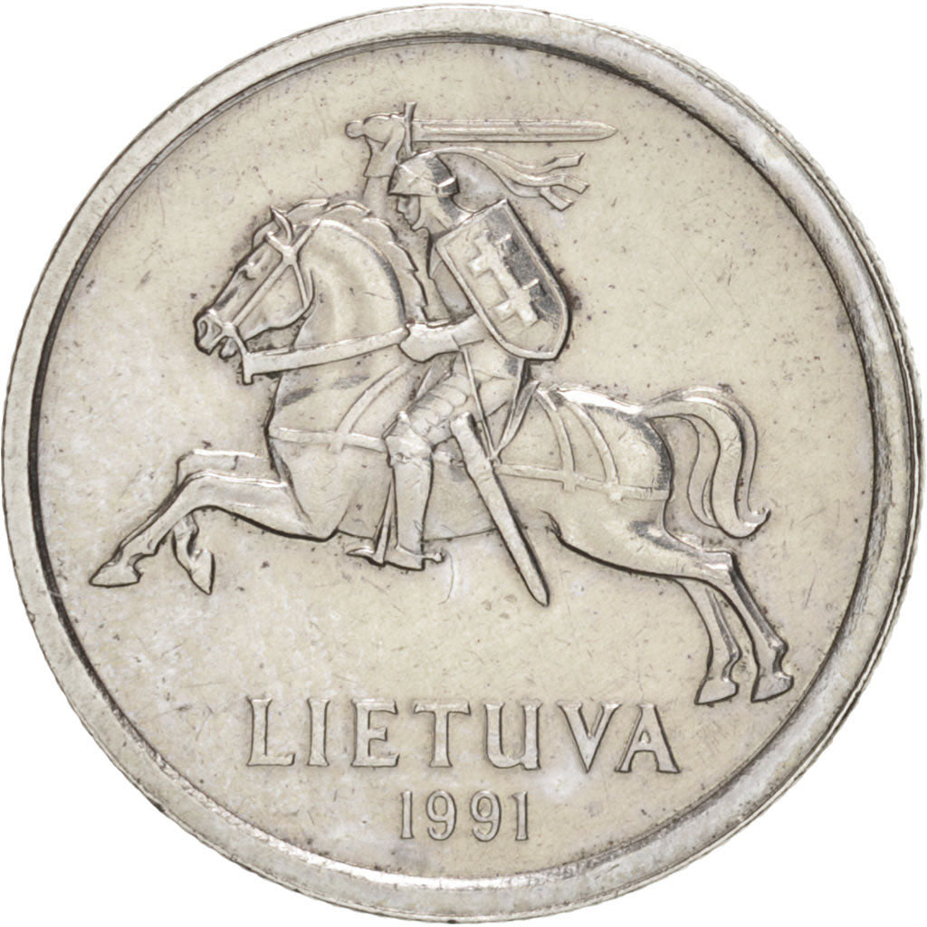 Lithuania, Centas, 1991, KM:85