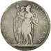 Moneta, STATI ITALIANI, PIEDMONT REPUBLIC, 5 Francs, 1800, B+, Argento, KM:4