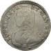 Louis XV, 1/2 Écu aux branches d'olivier, 1734, Strasbourg,VF(20-25),Gadoury 313