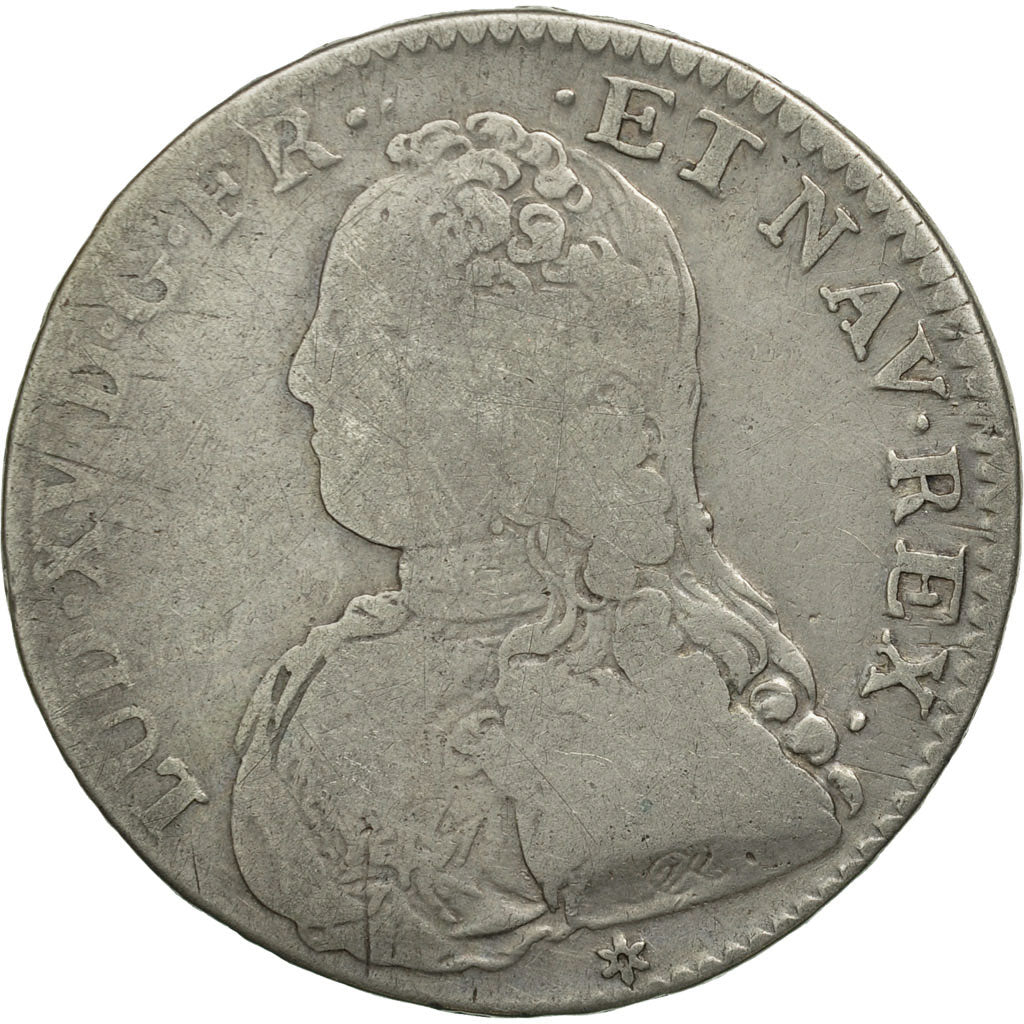 Münze, Frankreich, Louis XV, 1/2 Écu aux branches d'olivier, 1/2 ECU, 44 Sols
