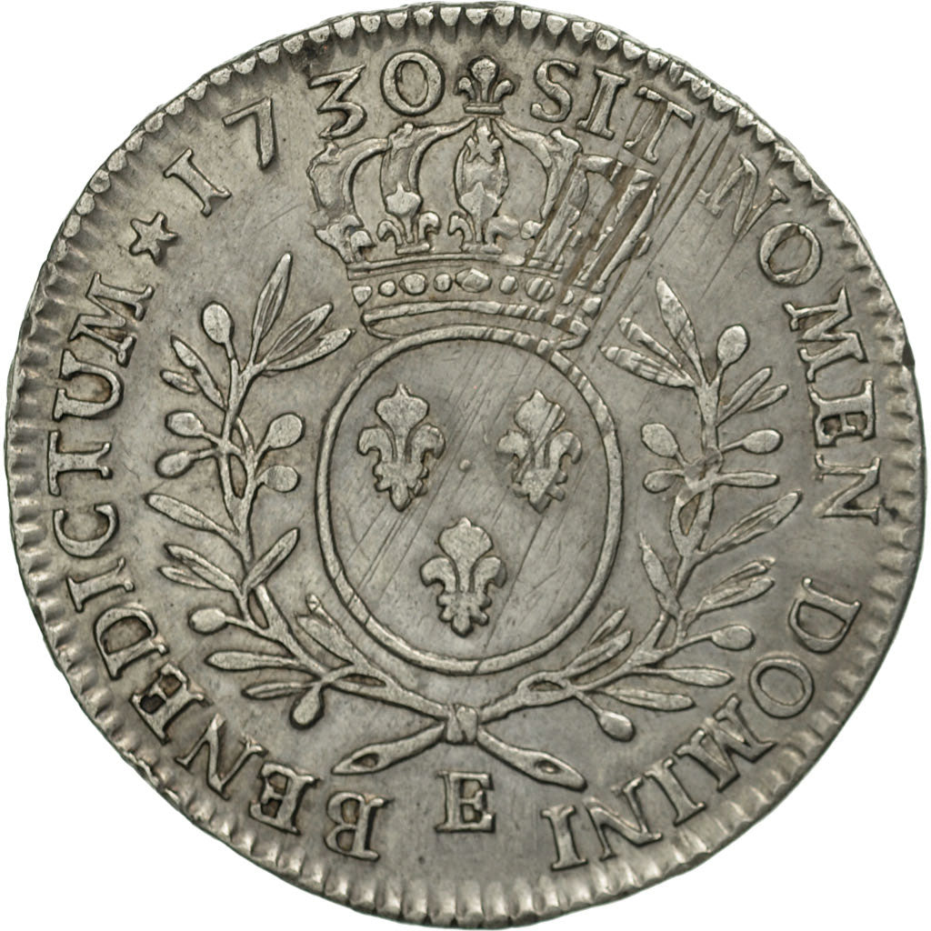 Moneta, Francia, Louis XV, 1/2 Écu aux branches d'olivier, 1/2 ECU, 44 Sols