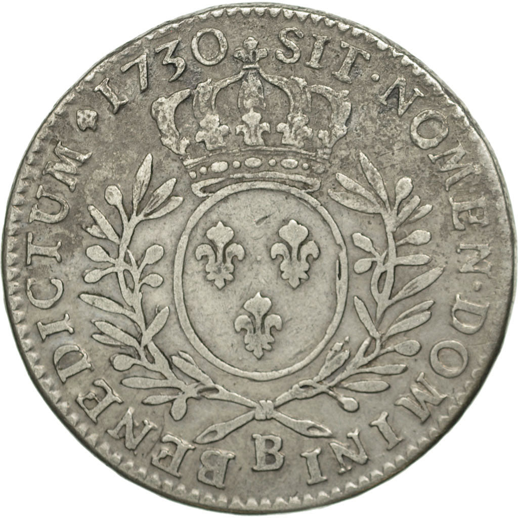 Moneta, Francja, Louis XV, 1/2 Écu aux branches d'olivier, 1/2 ECU, 44 Sols