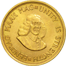 Coin, South Africa, 2 Rand, 1966, AU(55-58), Gold, KM:64