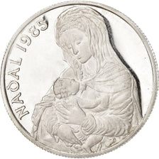 Andorra, 20 Diners, 1985, Christmas, Silver, Proof, KM:26