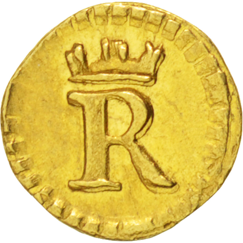 German States, REGENSBURG, 1/32 Ducat, 1750, Gold, KM:357