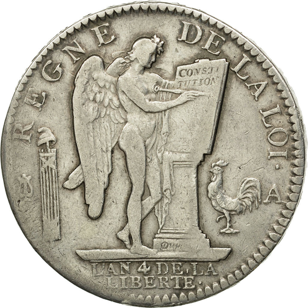 Coin, France, Écu de 6 livres françois, ECU, 6 Livres, 1792, Paris, VF(30-35)