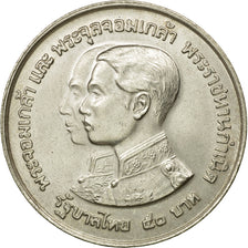 Thailand, Rama IX, 50 Baht, 1974, AU(55-58), Silver, KM:101