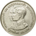 Thailand, Rama IX, 50 Baht, 1974, AU(55-58), Silver, KM:101